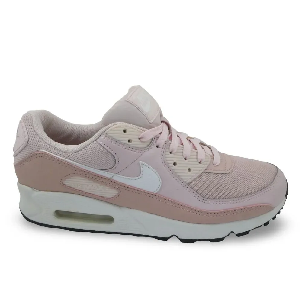 New Nike Air Max 90 Women's US 11 Barely Rose Pink Shoes DH8010-600 Excellent